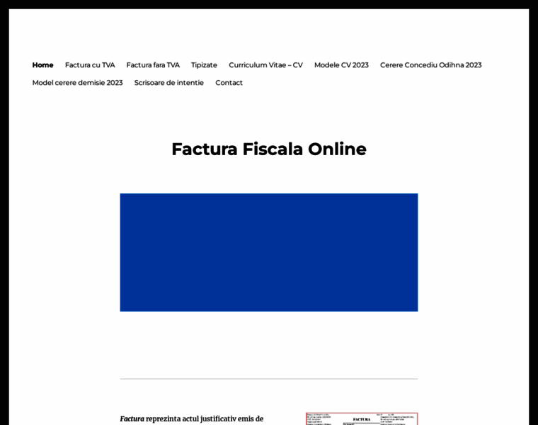 Factura-fiscala.com thumbnail