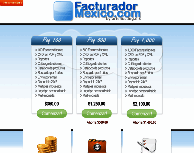 Facturadormexico.com thumbnail