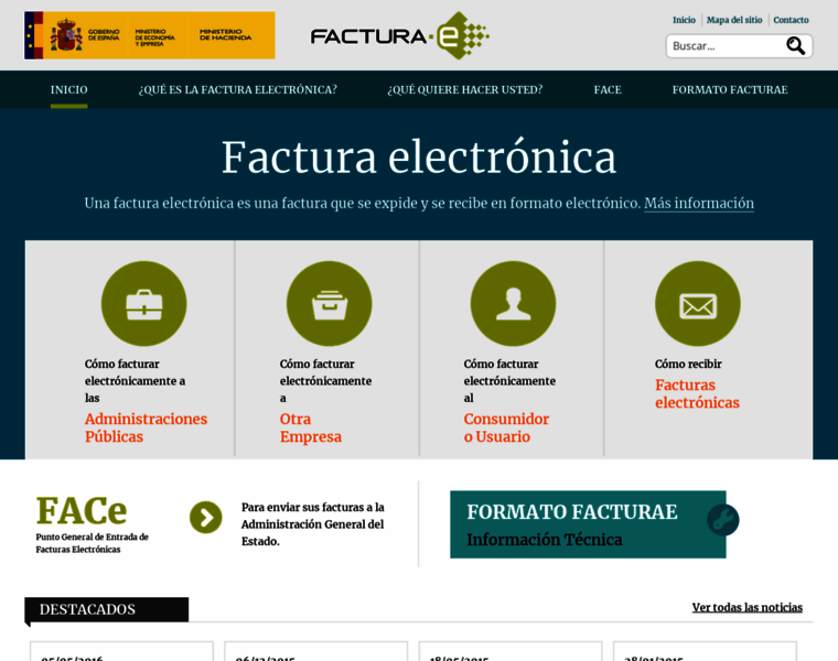 Facturae.gob.es thumbnail