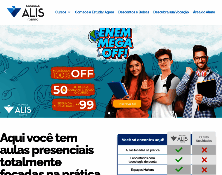 Faculdadealis.com.br thumbnail