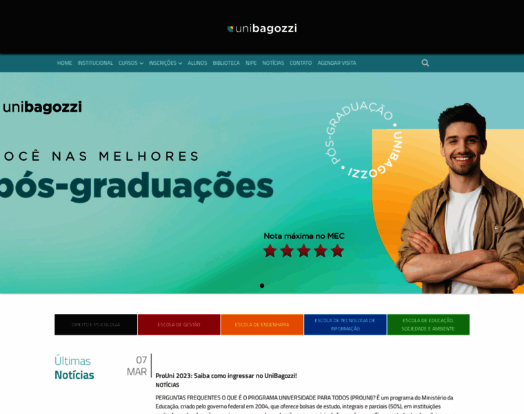 Faculdadebagozzi.edu.br thumbnail