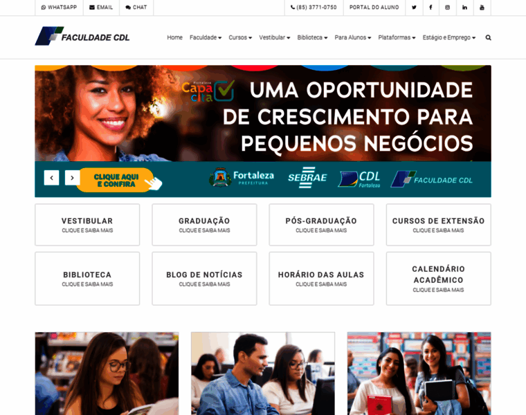 Faculdadecdl.edu.br thumbnail