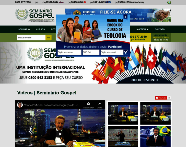 Faculdadegospel.com.br thumbnail