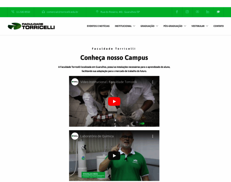 Faculdadetorricelli.com.br thumbnail