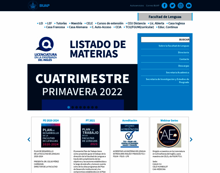 Facultaddelenguas.com thumbnail