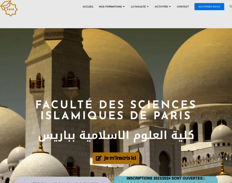 Faculte-islamologie-paris.fr thumbnail