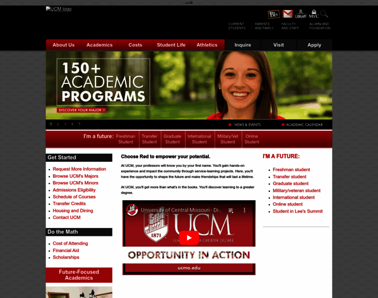 Faculty.ucmo.edu thumbnail