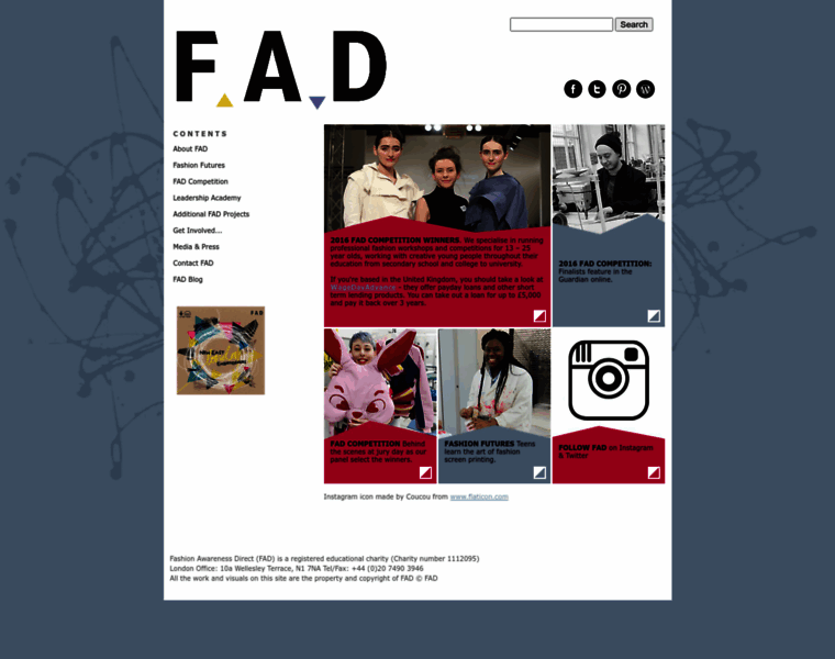 Fad.org.uk thumbnail