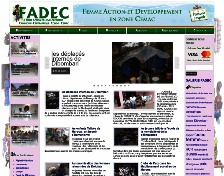 Fadec-ong.org thumbnail