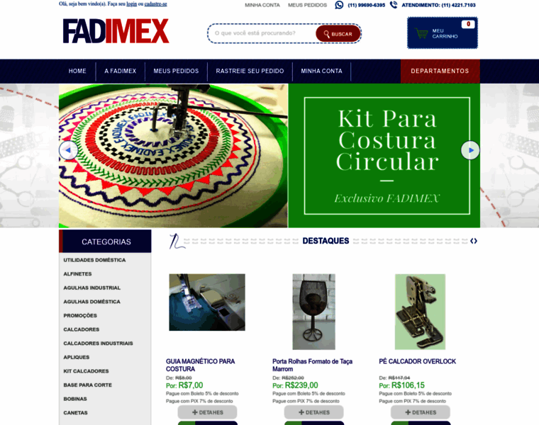 Fadimex.com.br thumbnail