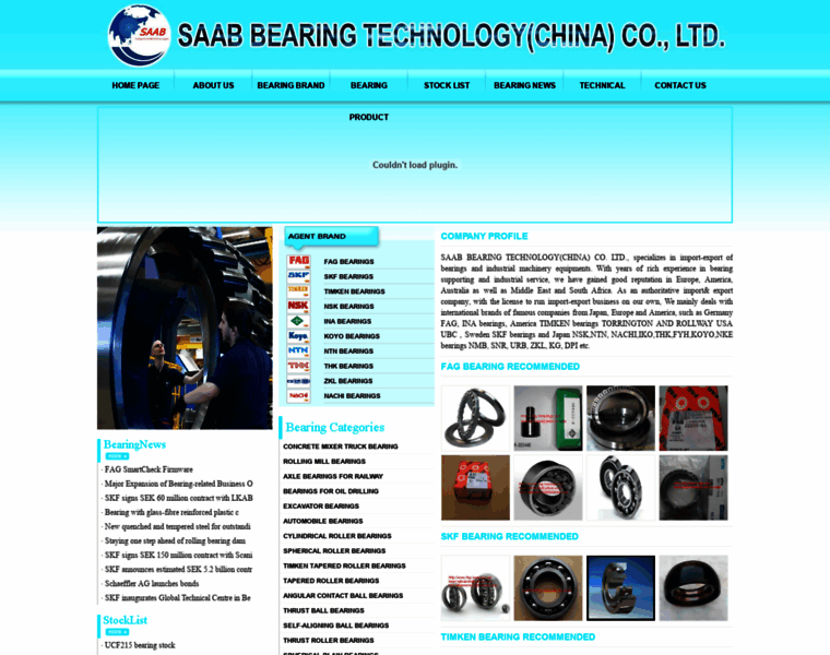 Fag-bearings.net thumbnail
