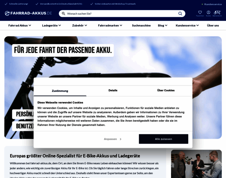 Fahrrad-akkus.de thumbnail