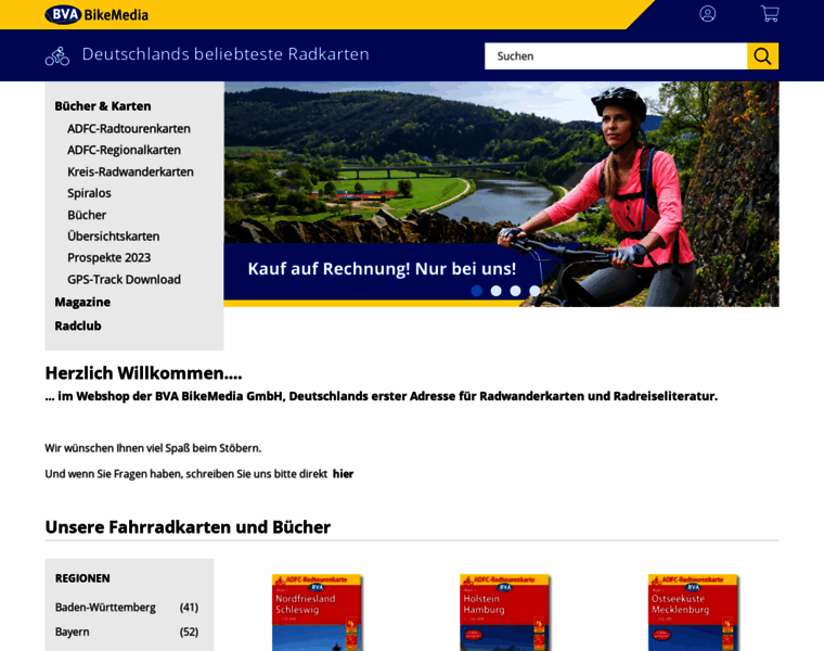 Fahrrad-buecher-karten.de thumbnail
