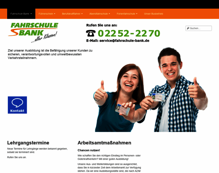 Fahrschule-bank.de thumbnail