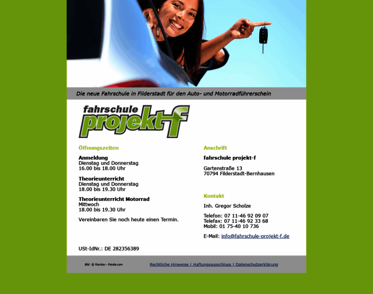 Fahrschule-projekt-f.de thumbnail