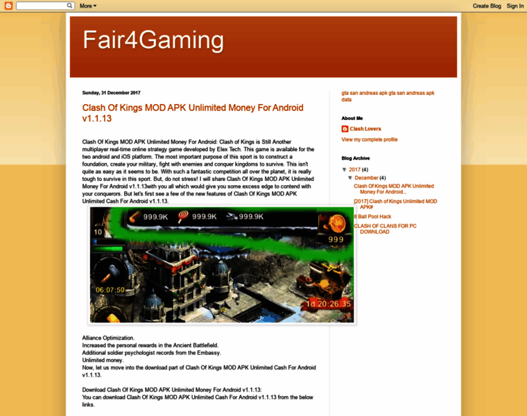 Fair4gaming.blogspot.com thumbnail