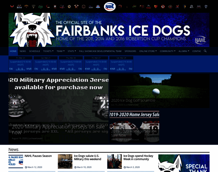 Fairbanksicedogs.com thumbnail