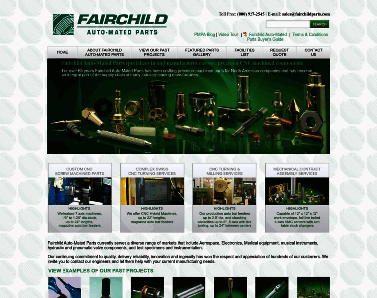 Fairchildparts.com thumbnail