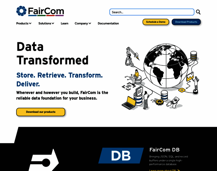 Faircom.com thumbnail