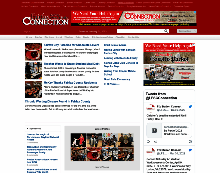 Fairfaxconnection.com thumbnail