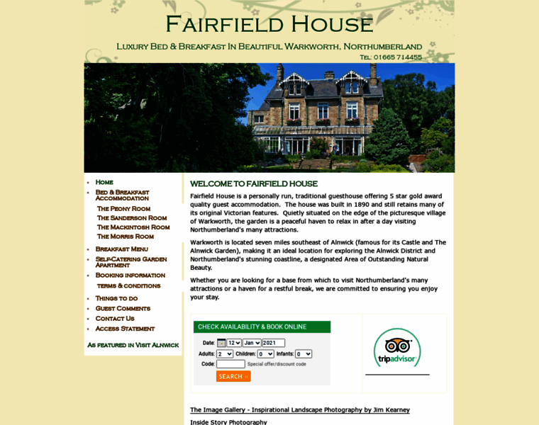 Fairfield-guesthouse.com thumbnail