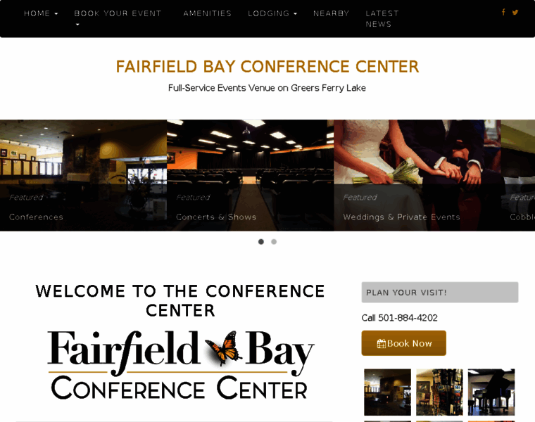 Fairfieldbayconferencecenter.com thumbnail