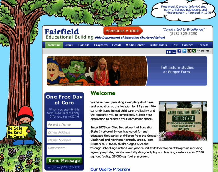 Fairfieldchildcare.com thumbnail