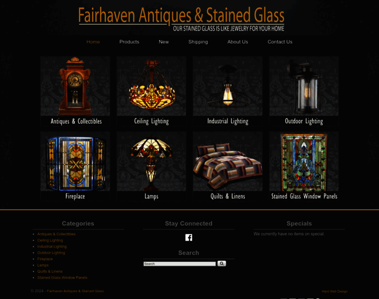 Fairhavenantiquesandstainedglass.com thumbnail