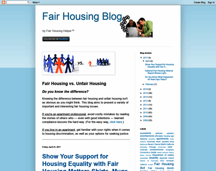 Fairhousingblog.com thumbnail
