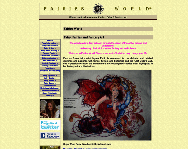Fairiesworld.com thumbnail