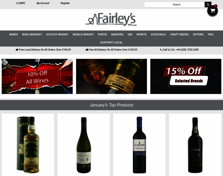 Fairleys-wines.co.uk thumbnail
