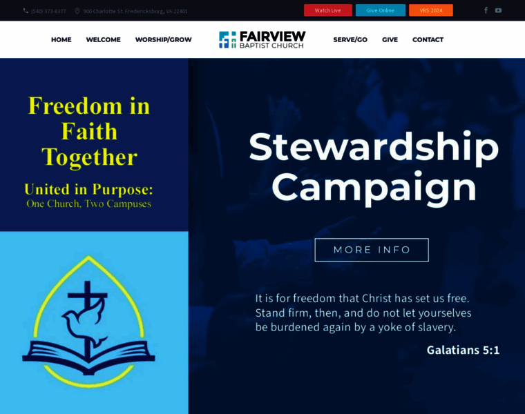 Fairview-baptist.org thumbnail