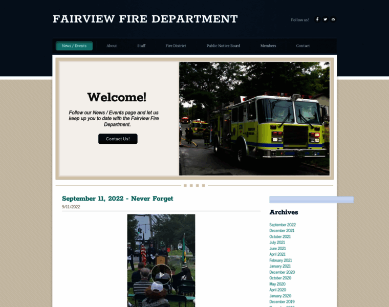 Fairviewfire.org thumbnail