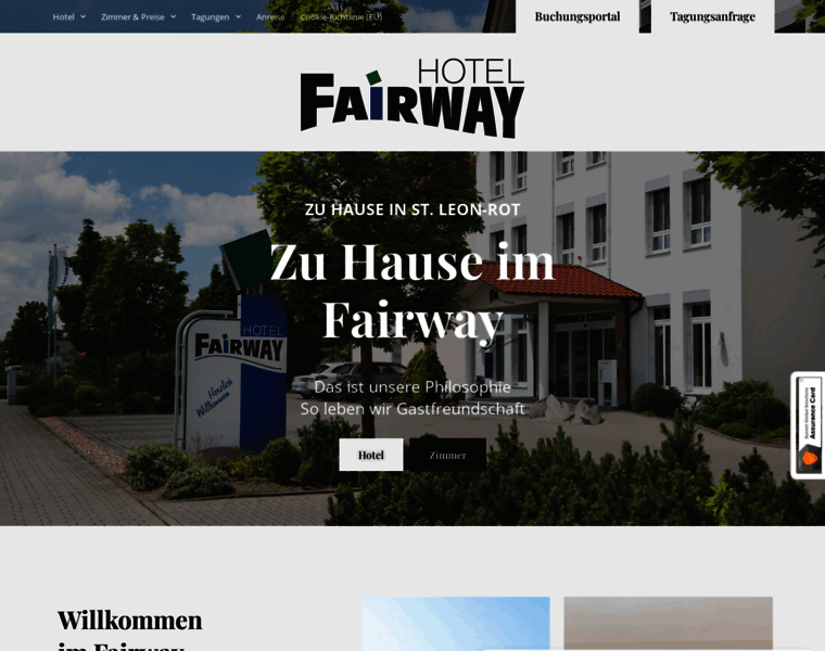 Fairway-hotel.de thumbnail