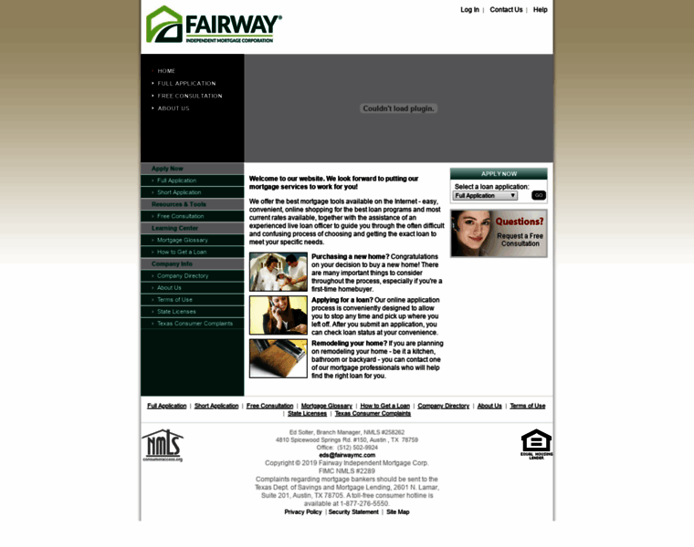 Fairwaymortgageaustin.com thumbnail