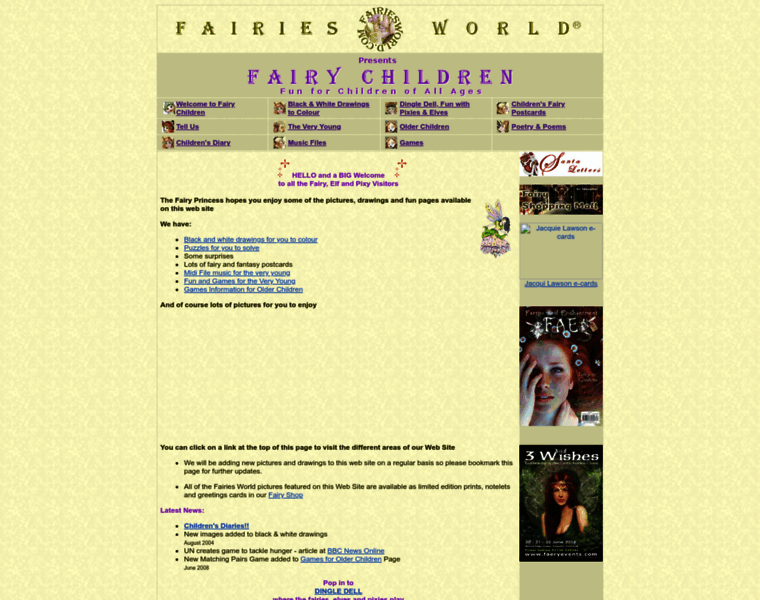Fairychildren.com thumbnail