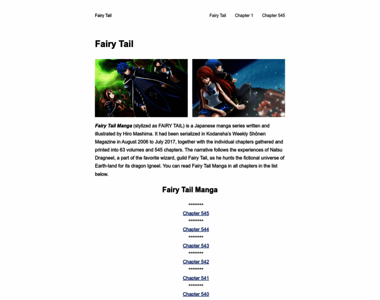 Fairytail100.com thumbnail