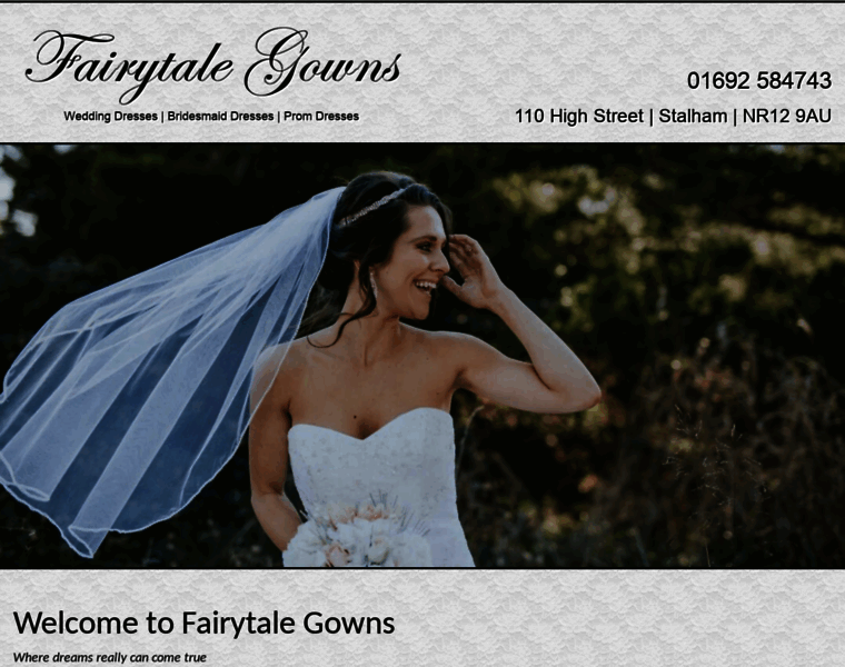 Fairytalegowns.co.uk thumbnail