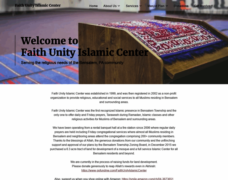 Faith-unity.org thumbnail