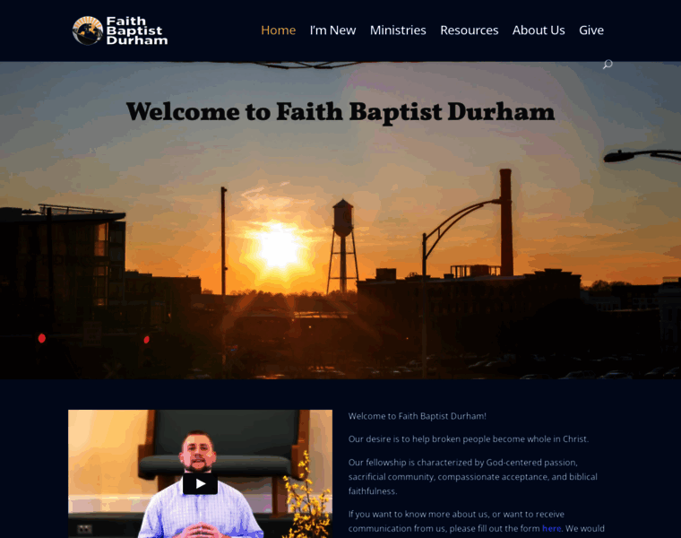 Faithbaptistdurham.com thumbnail