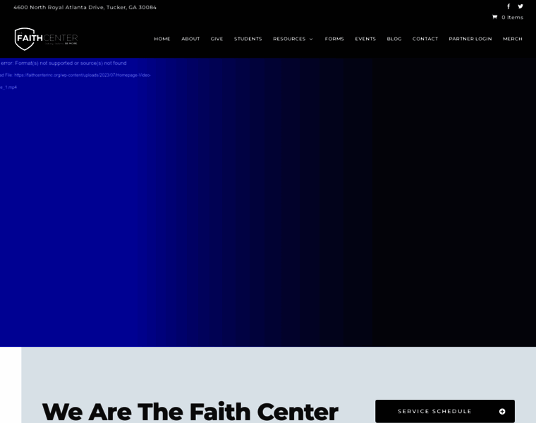 Faithcenterinc.org thumbnail
