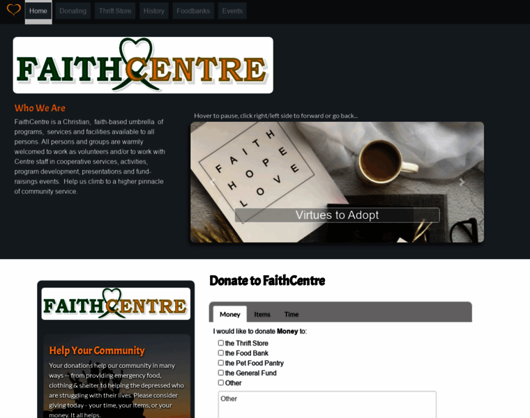 Faithcentre.info thumbnail