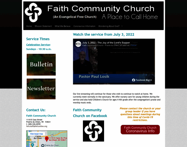 Faithchurchpdc.org thumbnail