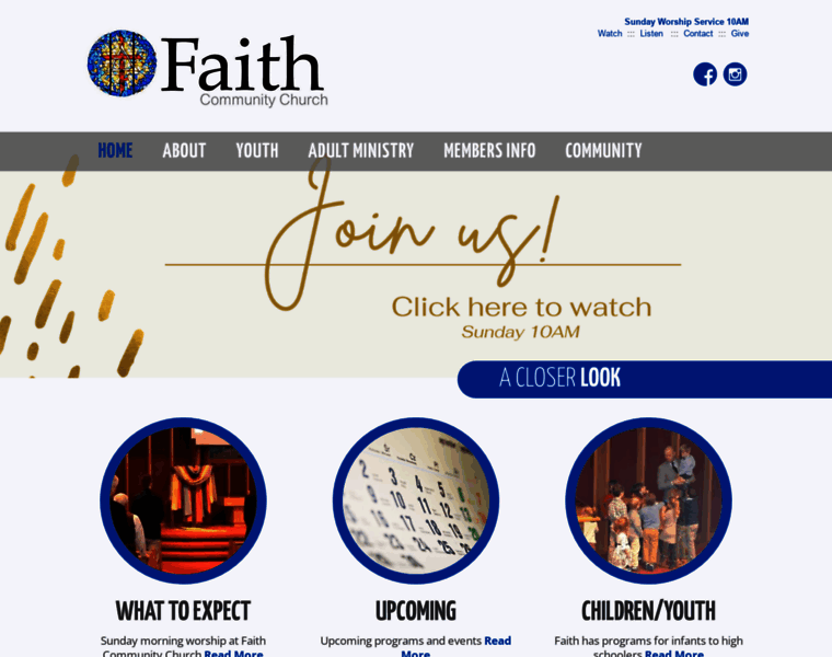 Faithcommunitycrc.com thumbnail