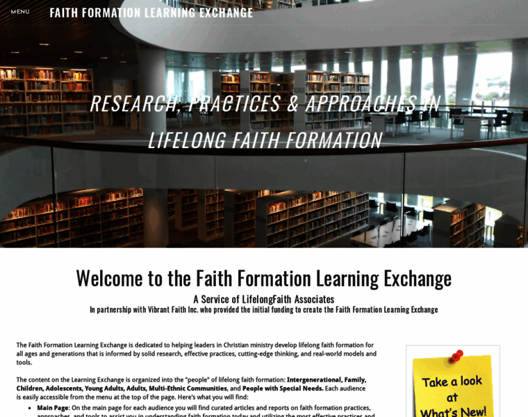 Faithformationlearningexchange.net thumbnail