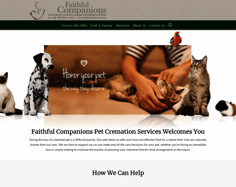 Faithfulcompanionsia.com thumbnail