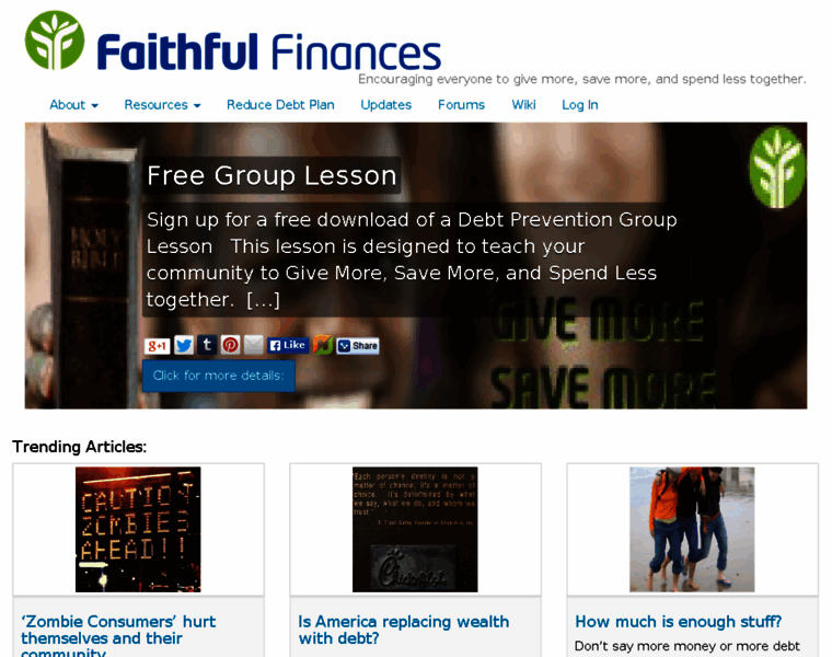 Faithfulfinances.com thumbnail
