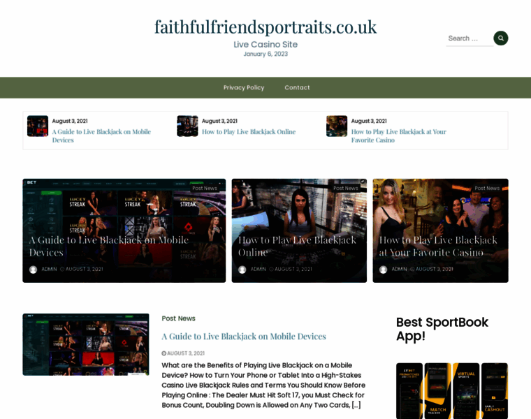 Faithfulfriendsportraits.co.uk thumbnail