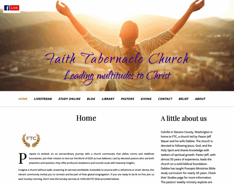 Faithtabernaclechurch.org thumbnail