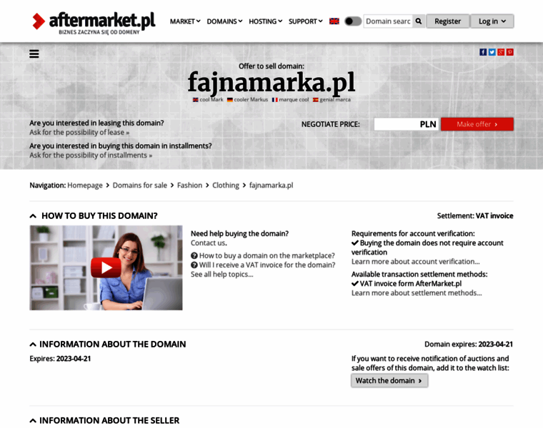 Fajnamarka.pl thumbnail